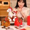 Standing Posture Chinese Zodiac Horse Plush Toy 20cm Size Plush Doll New Year Celebration