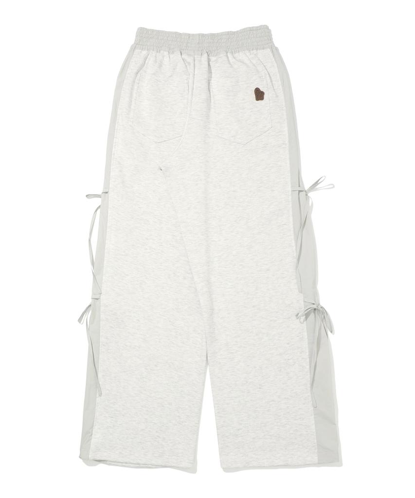 BBC EARTH Women'S Riboni Jersey Pants Light Melange Grey
