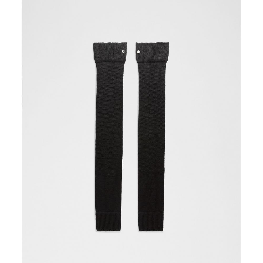 Lululemon THigh High Wool Blend Leg Warmers Black