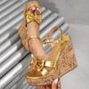 European & American Roman Wedge Heel Sandals - Height-Boosting, Stylish, for Spring/Summer