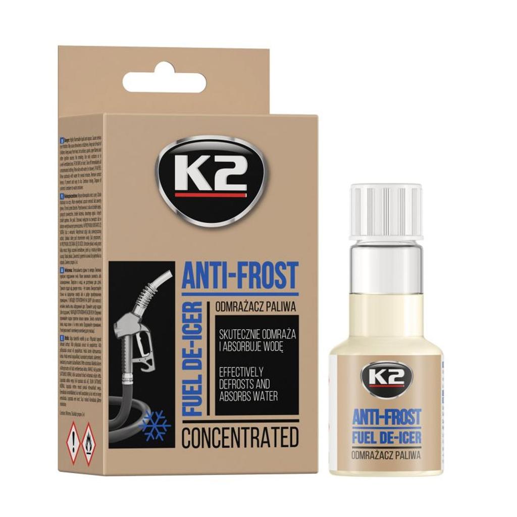 000903 K2 T313 Anti Frost Defrosting And Water Removal For Fuel System 50Ml