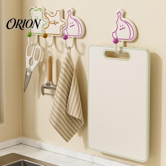 Modular Splicing Hooks for Entryway Cartoon Puzzle Key Hook, Heavy Duty Traceless Plastic Wall Hanger, Adhesive Aprons Space Saving Self Hook Spatulas