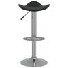VidaXL Bar Stool Swivel Seat Bistro Counter Chair Pub Stool Counter Seat Black Chrome Steel and 335080