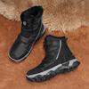 Herren Winter Schneestiefel Damen Wasserdichte Wanderstiefel Unisex Langlebige Outdoorstiefel für Paare Übergröße