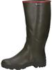 Aigle Official Chambord Pro 2 Khaki Rubber Rain Boots Men's