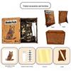 HOOLOOG Maine Coon Cat Wooden Puzzle - Educational Irregular Shape Interlocking Toy & Decompression Money Box.