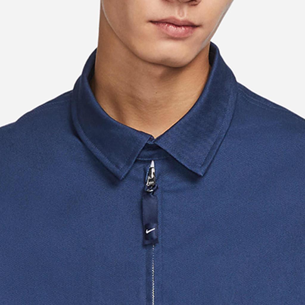 Nike SB Solid Twill Skateboarding Jacket Men Jackets Dark-Teal FQ0407-410