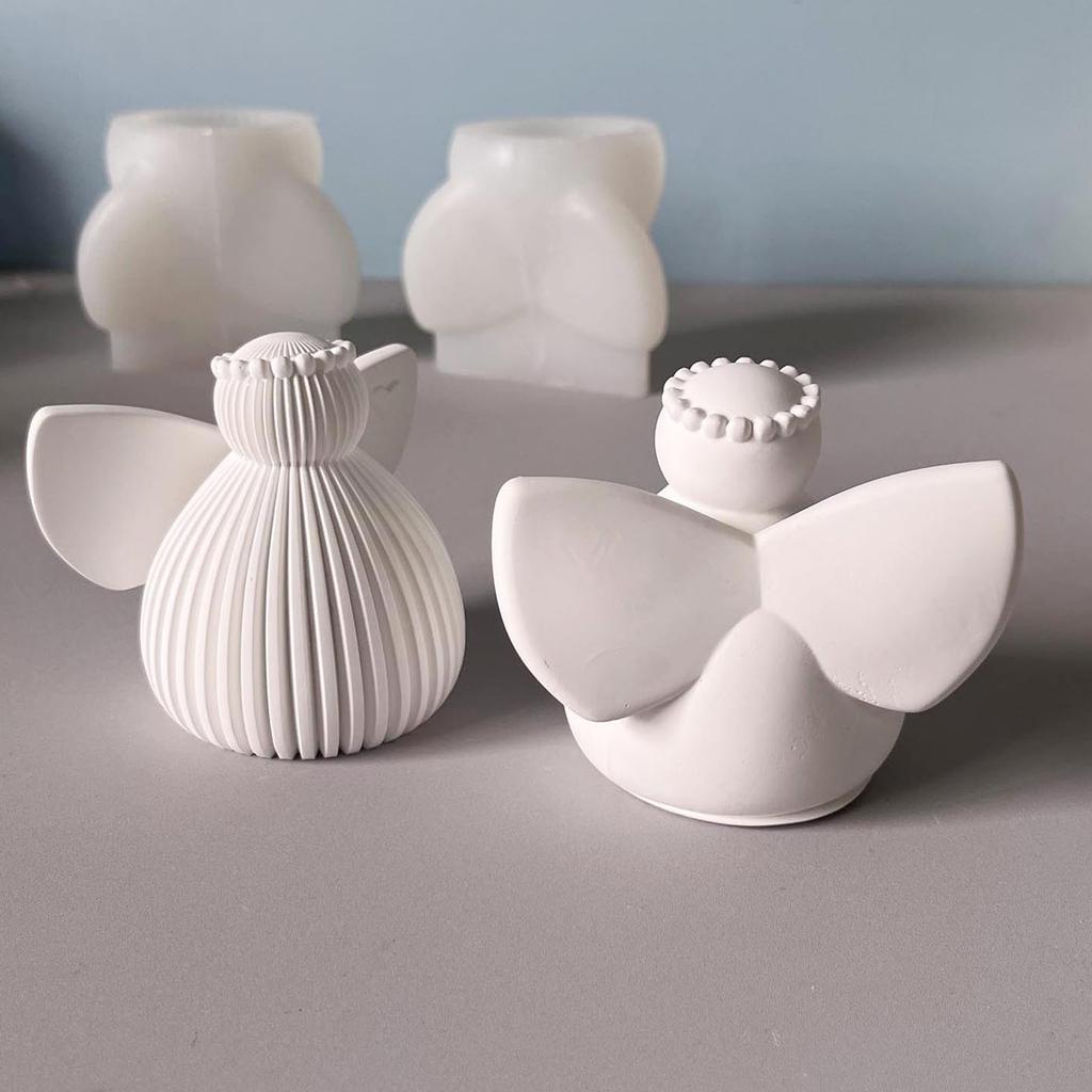 Angel Wing Silicone Molds for Handmade Candle Soap Home Decoration Multipurpose Silicones Moulds for Epoxy Resin Craft