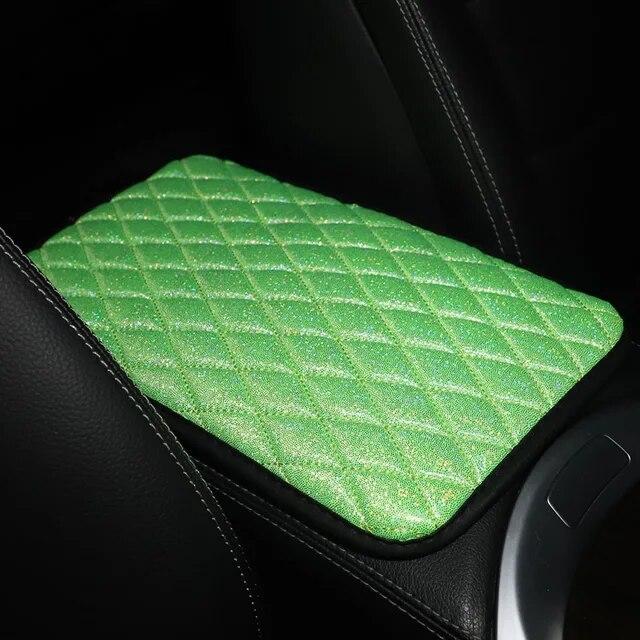 Verdicken Auto Armlehne Pad Armlehne Abdeckung Konsole Box Matte Innen Atmungsaktive Auto Armlehnen Lagerung Box Matten Zubehör Universal