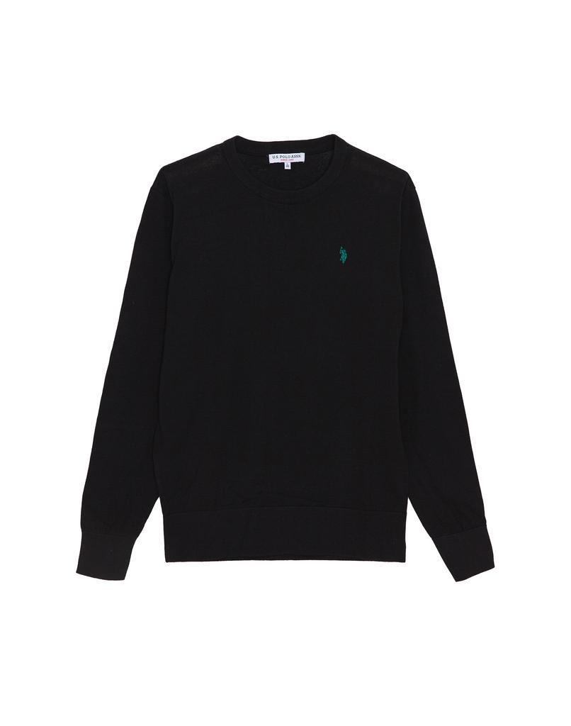 USPOLOASSN Spring Plain Round Knit_Black