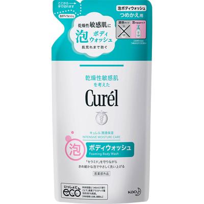 Curel Bubble Duschgel Nachfüllpackung 380 ml (Quasi-Medikament) Körperpflege Curel Befeuchten Sie Ihre Haut, geben Sie 1-2 Pumpstöße Schaum auf Ihre Hände, verteilen Sie ihn auf Ihrer Haut,