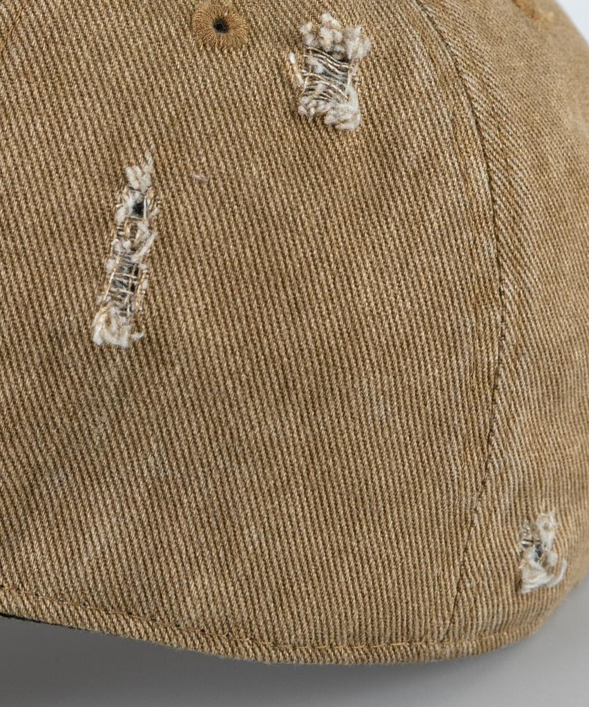 Wig Move Forward Damaged Ball Cap - Beige