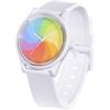 Q&Q SmileSolar GROOVISIONS GRV3013 Solar Watch White RP26J811 - Japan