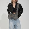 Women's Shoulder and Crossbody Denim Bags Casual Totes Wide Handles Sense of Luxury Exclusive Design High Quality New