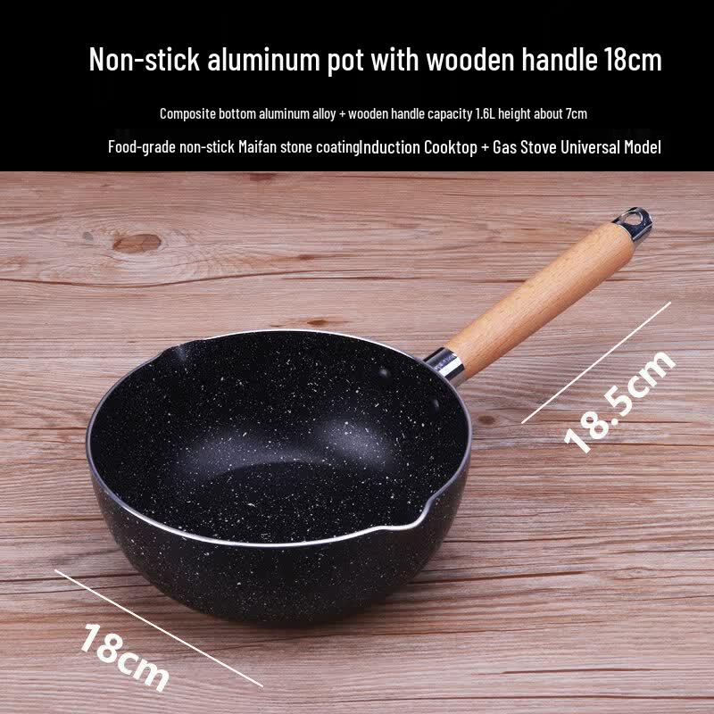 LIEI Maifan Stone Aluminum Noodle Pot