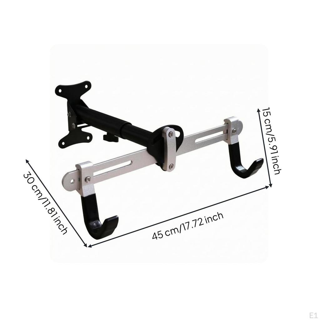 WallMounted Bike Rack Hook Style Cycle Hanging Metal