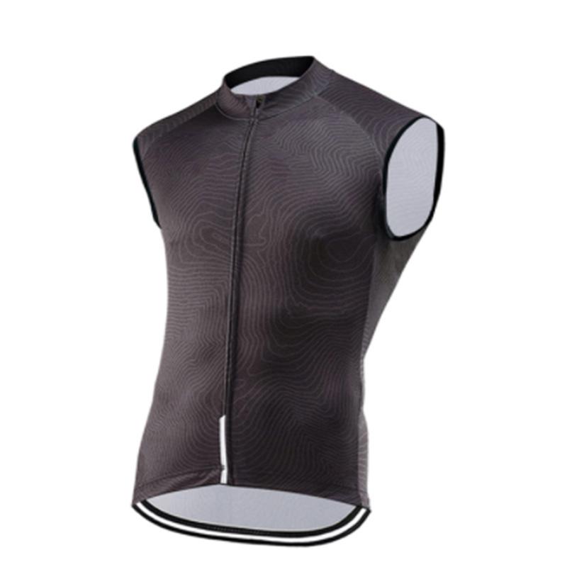 2026 Summer Men's Bicycle Cycling Vest Windproof Running Vest MTB Bike Mesh Fabric Breathable Clothing Sleeveless Road Cycling Jerseys