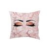 Marble Bright Diamond Eyes Eyelash Pillow Case Sofa Cushion Manicure Decoration Pillow