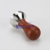 304 Edelstahlbasis Rotes Holzgriff Tamper 41MM 49MM 51MM 53MM 58MM 58.35MM Kaffeepulverhammer Kaffeezubehör