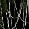 5/10M Christmas Pearl Bead Chain Xmas Tree Ornaments DIY Christmas Decor Hanging Pendant Christmas Scene Decor Props
