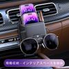 MAIBAOYUAN Car Storage Pocket for Air Premium PU Small Item Car Phone Storage Large Car Interior Universal Fit for All Car Models Vent, Leather,