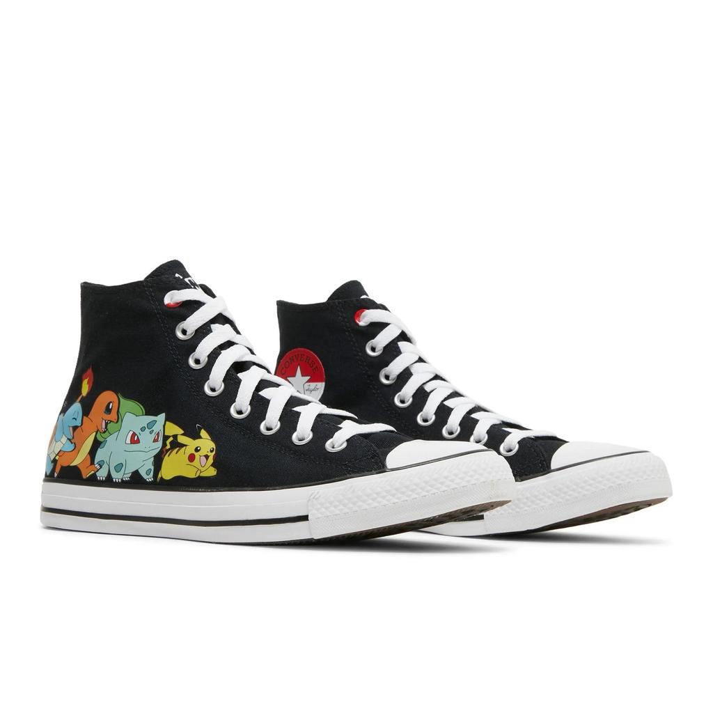 Converse All Star High 'First Partners' (Unisex) Black / Multi / White Canvas Shoes A01089C
