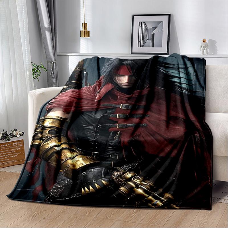 29 Style New Sephiroth Final Fantasy Games Cloud Tifa Aerith Blanket,Soft Throw Blanket for Home Bedroom Bed Sofa Cover Kids