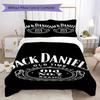JACK DANIELS whisky Prints bedding, duvet cover and pillowcases, birthday gift (1 duvet cover + 2 pillowcases, pillow insert not included)JM001