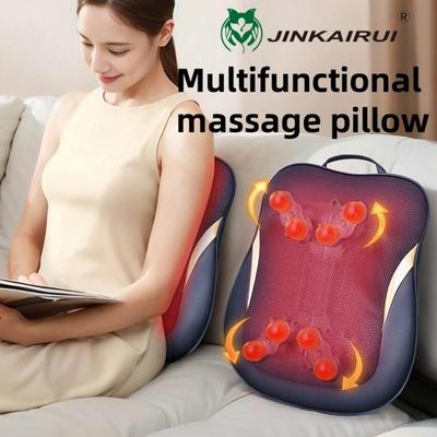 Rücken Taille Hals Massagegerät Taille Nacken Doppelfunktion Multifunktionale Massagematte Massagestuhl Kissen