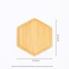 Handmade Bamboo Mosaic Coaster - Round or Rectangular Heat Insulation Mat