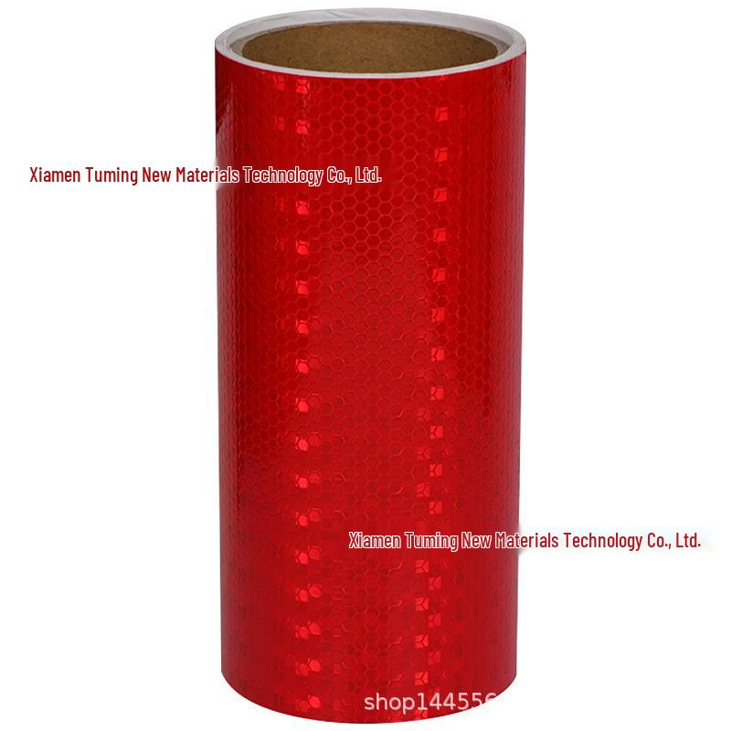 Night Safety Anti-Collision Reflective Strips - Traffic Warning Stickers with Microprismatic Film