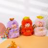 Kawaii Mini Gourd Keychain Ornaments Good Luck Pendant Fashion Plush Doll Keyring  for Lovers