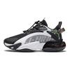 Li Ning Round Air Ultra Dimension Half Palm Air Cushion Shock Absorption Non-Slip Wear-Resistant Low-Top Running Shoes Kids Sneaker Black YKCS004-1