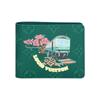 Louis Vuitton X Nigo Slender Logo Pattern Print Monogram Coated Canvas Wallet Men Wallet Green M25986