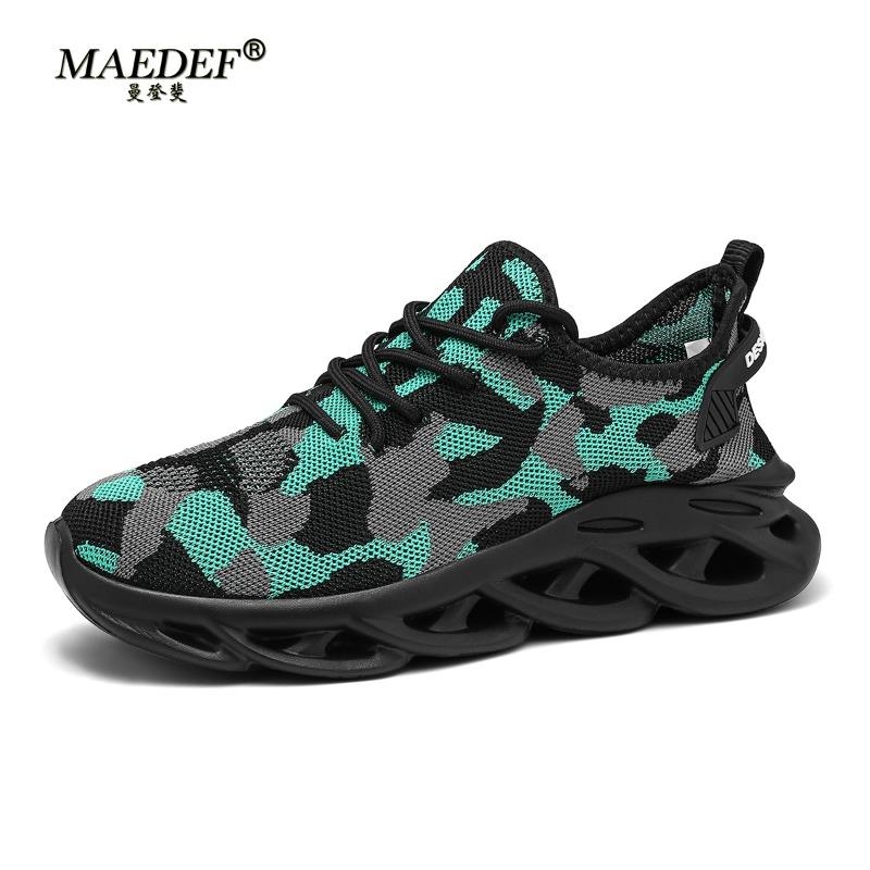 MAEDEF Men Walking Shoes Breathable Lightweight Athletic Shoes Non Slip Comfortable Sports Shoes Jogging Gym Casual Footwear