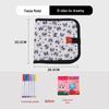 Portable Children's Drawing and Coloring Board - Reusable, Erasable, and Compact Toy for Kids