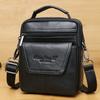 Genuine Leather Men's Messenger Bag 7-inch Mini One-shoulder Small Bag Multifunctional Backpack Cowhide Casual Men's Bag Handbag