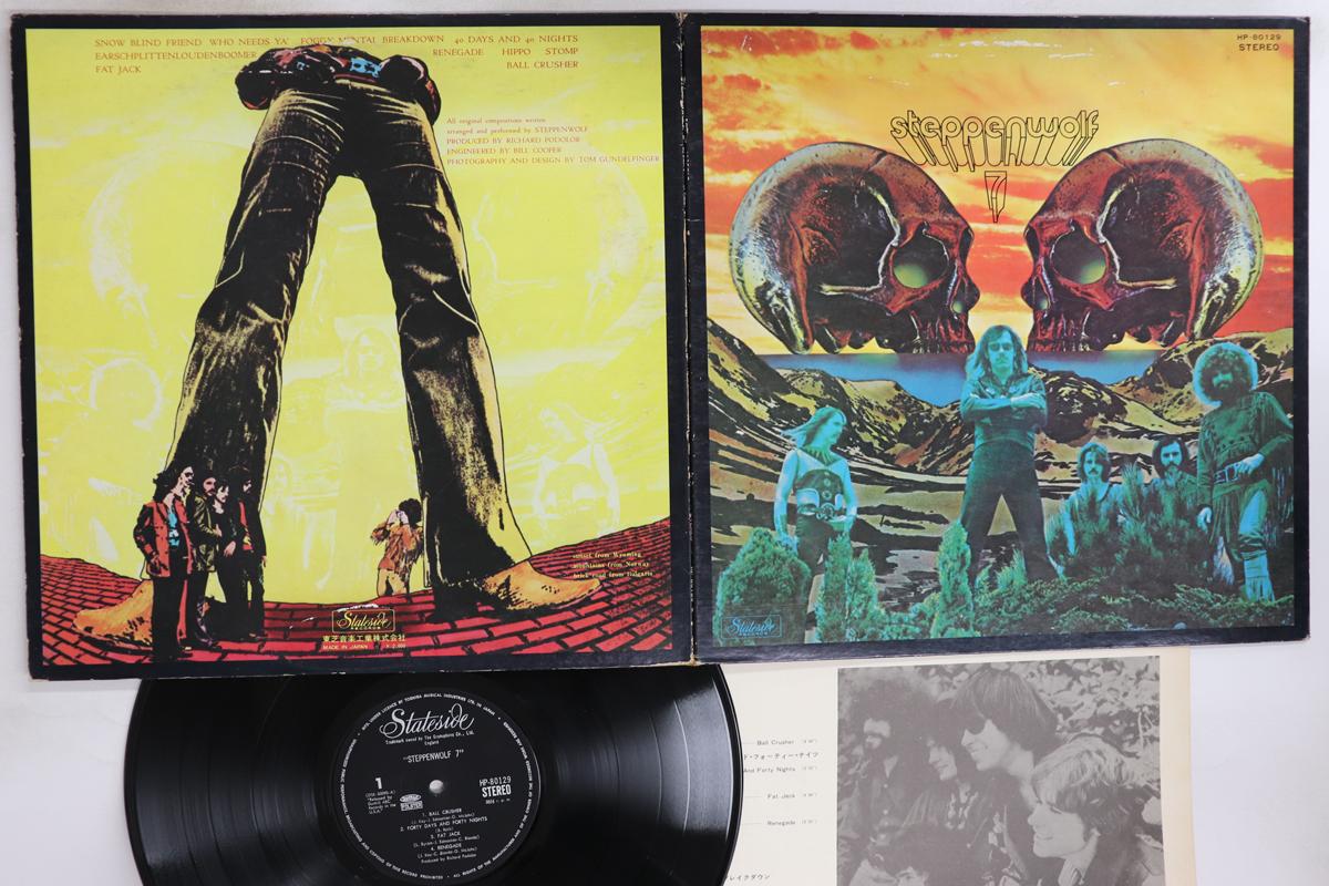 

LP Record STEPPENWOLF - Steppenwolf 7 HP80129 STATESIDE Japan Rock Used