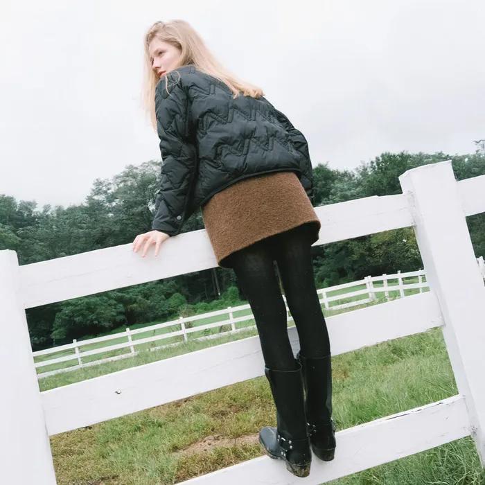 [2nd] DOT POINT COTTON TIGHTS [3COLORS]