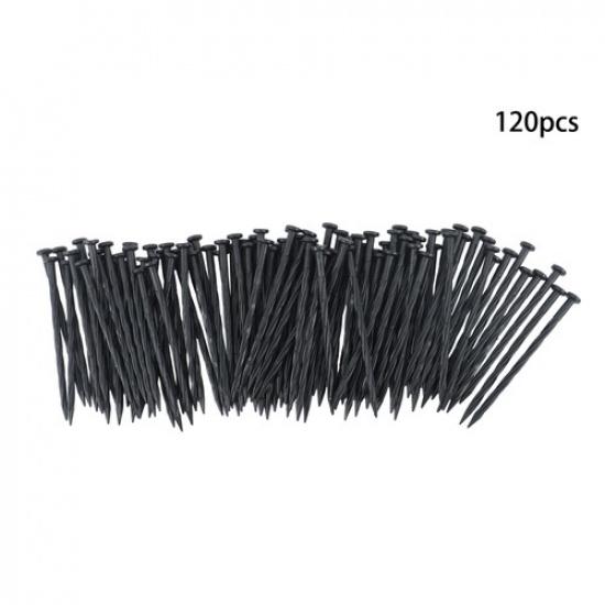 8 Inch Plastic Edging Nails Spiral Landscape Anchoring Spikes For Tent Garden