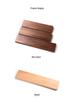 Black Walnut Solid Wood Keyboard & Mouse Wrist Rest Pad