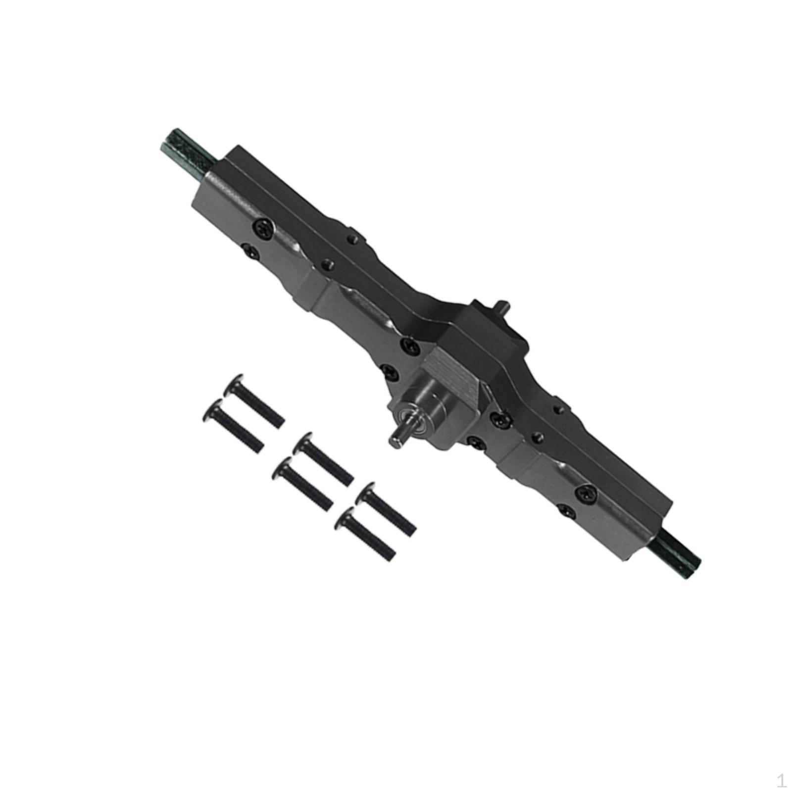 

Middle Bridge Axle RC Metal DIY Parts Aluminum Alloy 1/16 Spare Set black