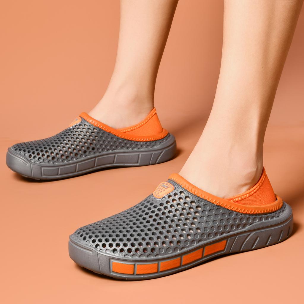 Atmungsaktive EVA-Clogs für Herren, leichte Strand-Freizeitschuhe zum Hineinschlüpfen mit