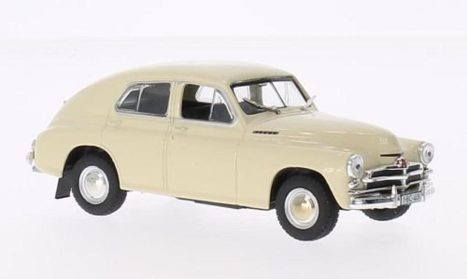 GAZ M20 Beige Voiture Miniature Pobeda, Clair, Miniature, Déjà Montée, SpecialC.-75 143