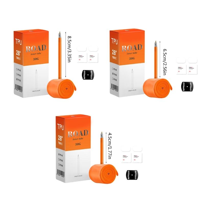 Light Punctures Proof Inner Tube Downhills Folded Inner Tube Original Mountain for Endurances Ride