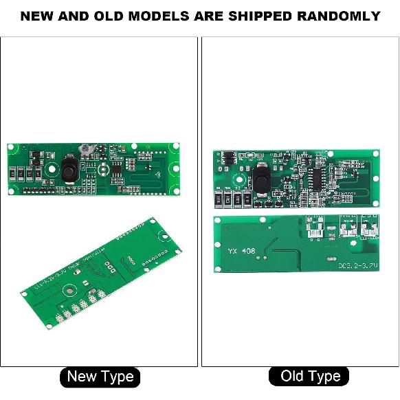 3.2V/3.7V Solar Lamp Controller Module Solar Light Circuit Board Microwave Sensor Induction with Switch for Solar Lawn Lights/Landscape Lights/Garden