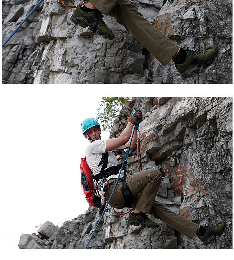 Kanle Högerhand Anti-halk Klätterrep Ascender Verktyg