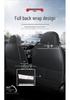 Universal Leather Car Seat Cover & Cushion for All Seasons - Winter Model
