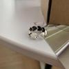 And Sophisticated Minimalist 925 Pure Silver Heart Open Ring Perfect For Trendy Womens Fashion