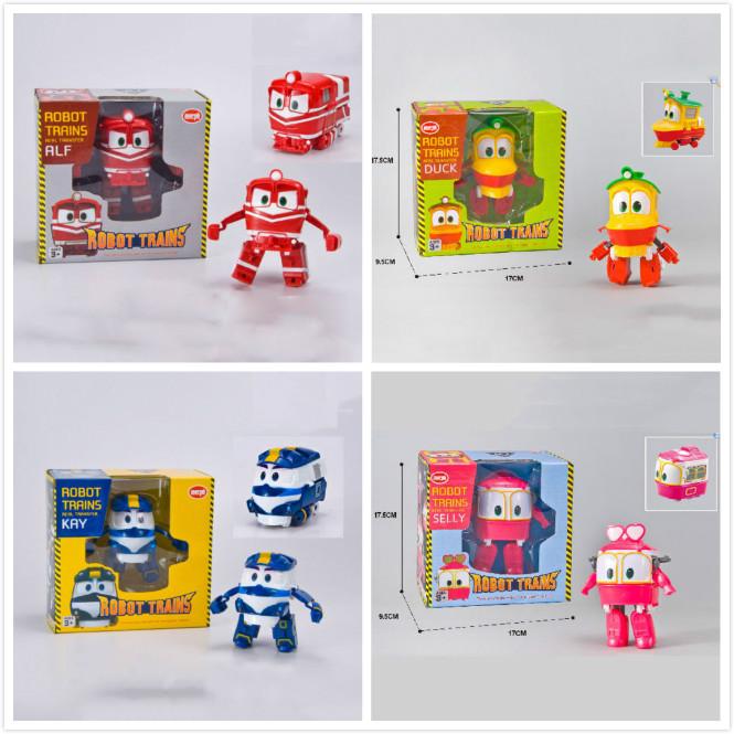 Trains Robot Rt Kay Transformer Transforming Train Figure Korean Animation Toy